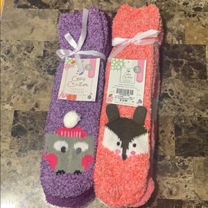 🌵Cozy critter, cozy socks